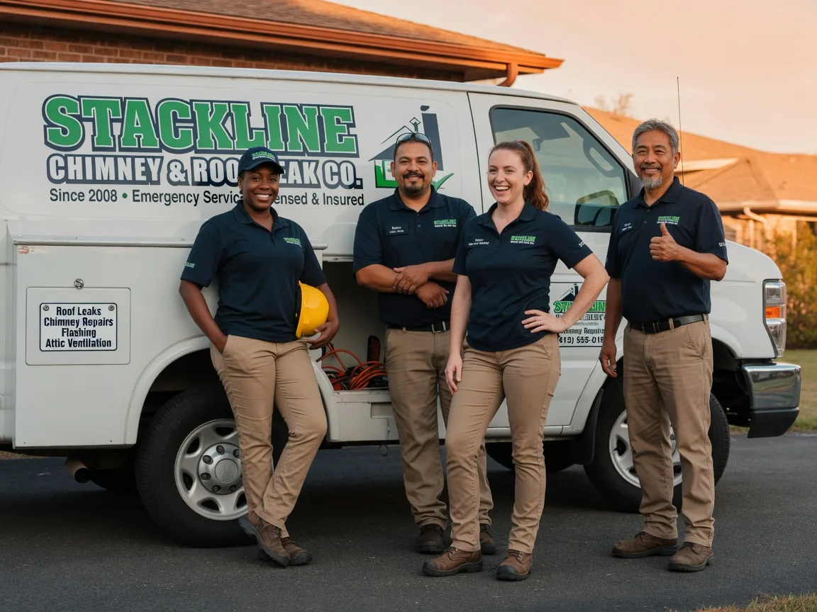 Chimney flashing repair company in Wolcott, VT